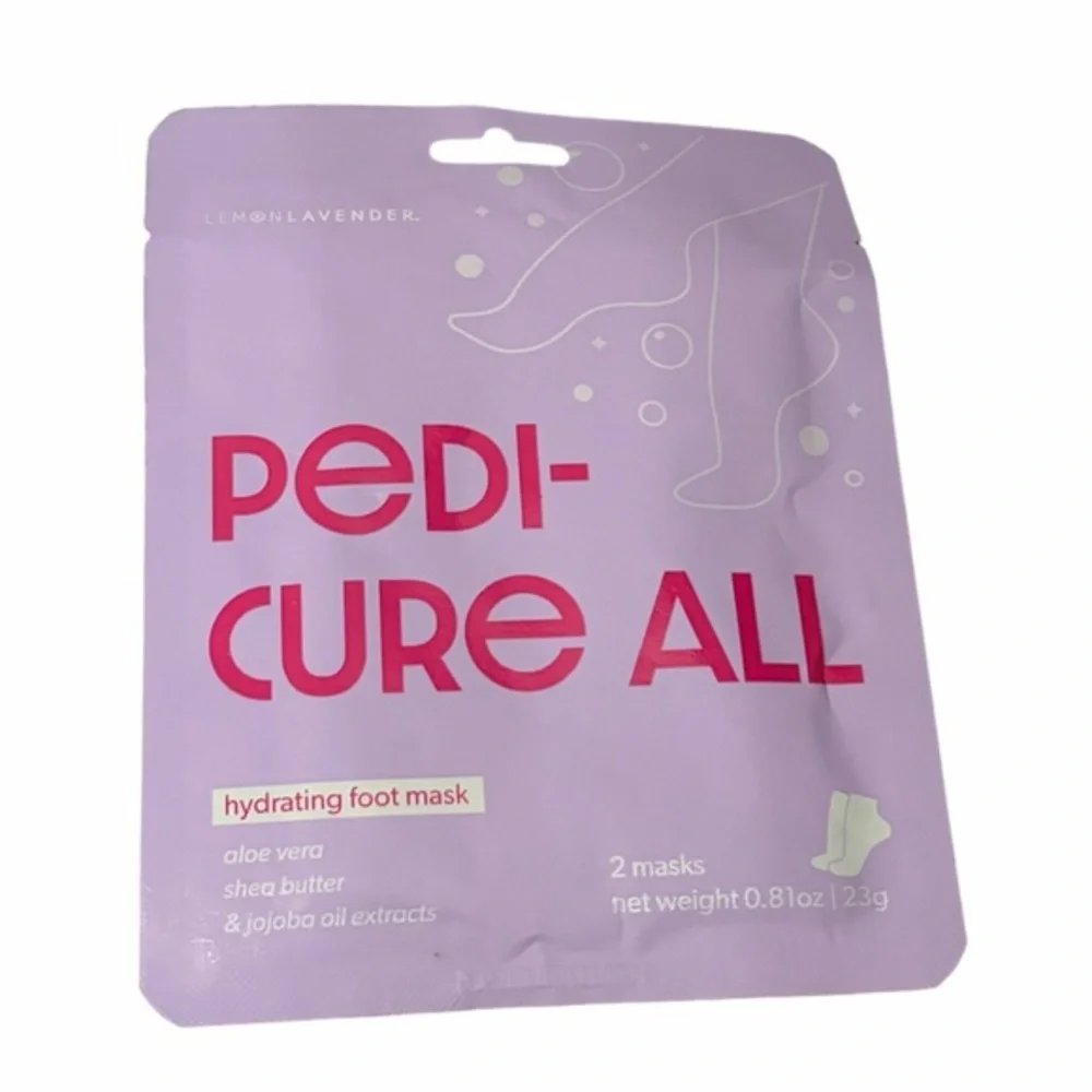 Lemon Lavender Pedi-Cure All Hydrating Foot Mask
